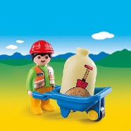Stavebný robotník Playmobil