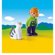 Dievčatko s mačičkou Playmobil