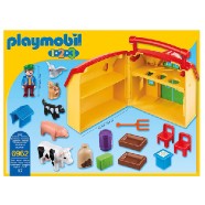Moja prvá prenosná farma Playmobil