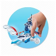 Icebot s odpaľovačom Playmobil