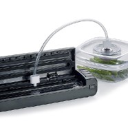 Compact Vacuum Sealer, for all vacuum bags and rolls up to 3