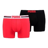 Boxerky Puma Placed Logo Boxer 2 pack