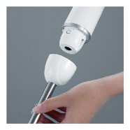 Hand Blender, approx. 600 W, detachable stainless-steel arm,