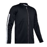 Athlete Recovery Knit Warm Up Top-BLK