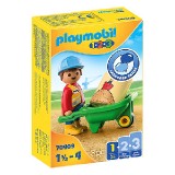 Robotník s fúrikom Playmobil