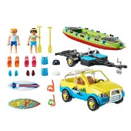 Plážové auto s prívesom Playmobil