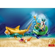 Kráľ morí so žraločím kočiarom Playmobil