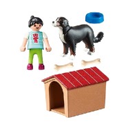 Švajčiarsky salašnícky pes v búde Playmobil