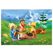 Jazerná lúka s Heidy, Petrom a Klárou Playmobil