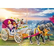 Romantický kočiar ťahaný koňmi Playmobil