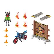 Motorka s ohnivou stenou Playmobil
