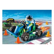 Pretekár motokár Playmobil
