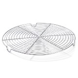 ROUND ST STEEL GRATE WITH 3 FEET O 32