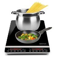 Double induction hob, ver