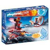 Firebot s odpaľovačom Playmobil